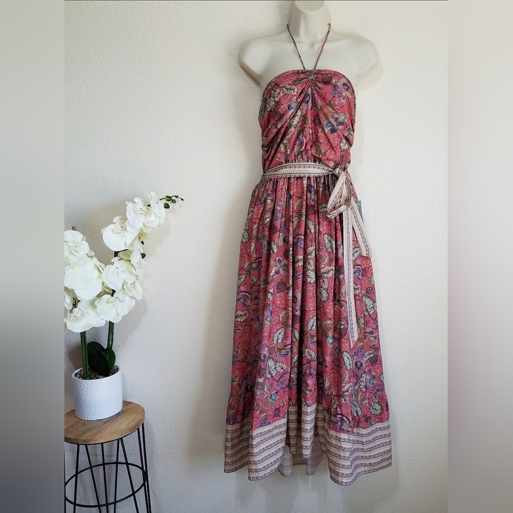 Let Me Be Boho Halter Dress - Picture 2 of 11